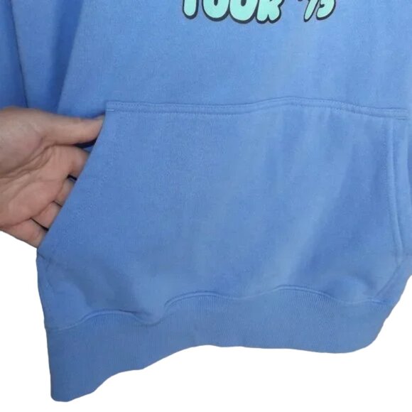 PINK FLOYD Wish You Were Here Hoodie, 3XL, LIGHT BLUE Pullover Sweatshirt - Picture 10 of 13